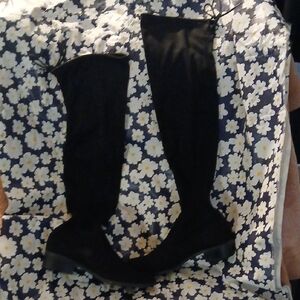 Chic Black Over the Knee Women's Boots